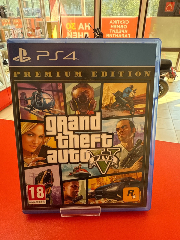 Игра PlayStation PS4 Grand Theft Auto V