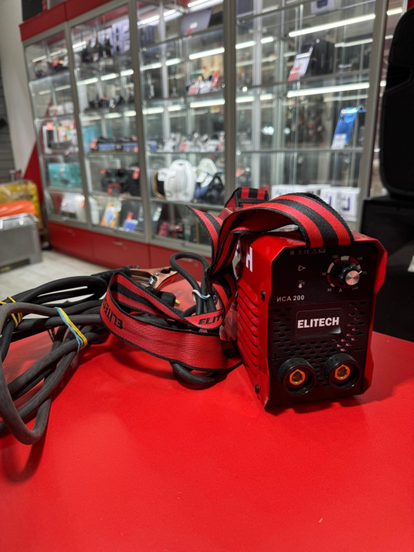 Сварочный аппарат - инвертор ММА Elitech ИСА 200